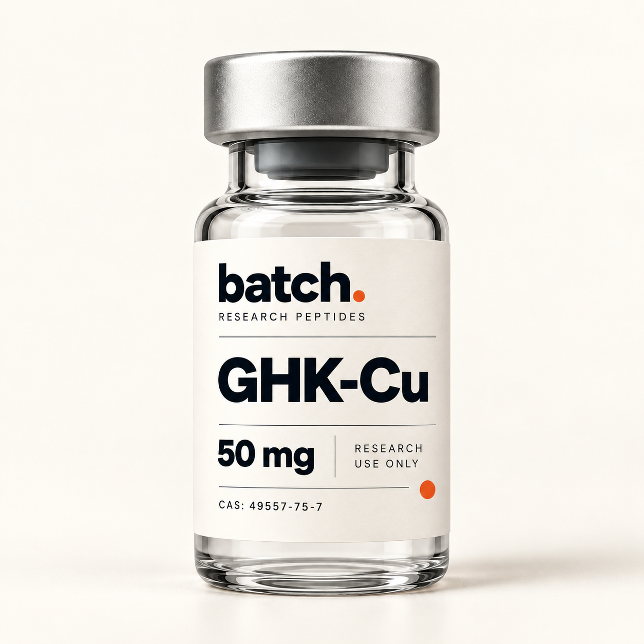 GHK-Cu research vial