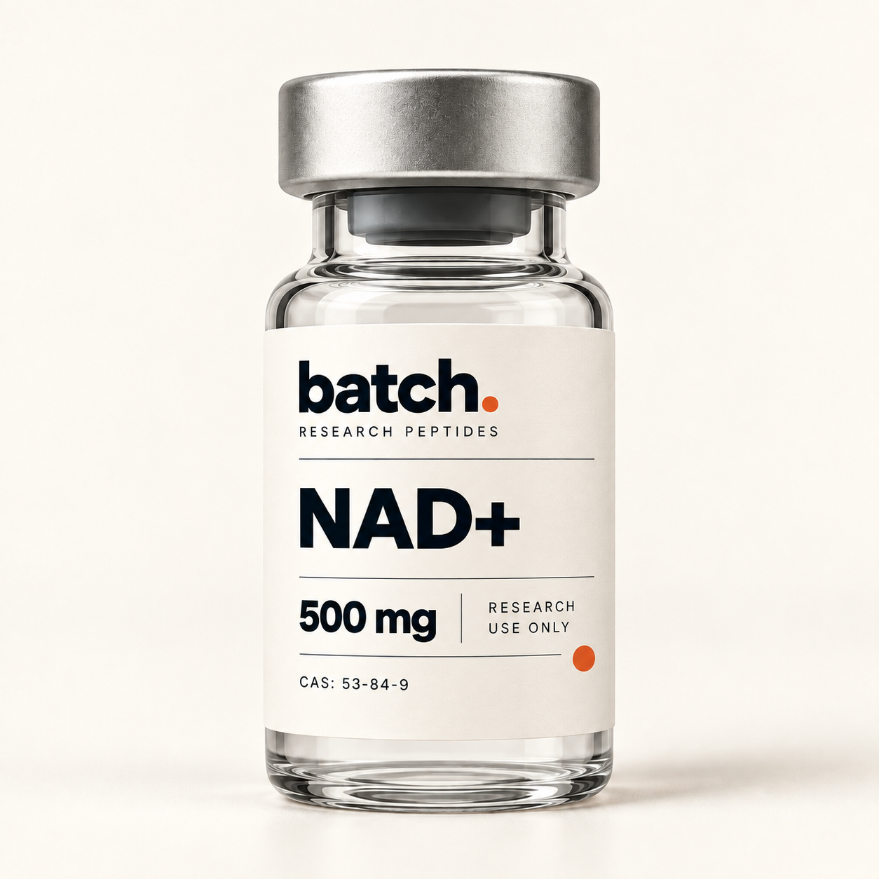 NAD+ research vial